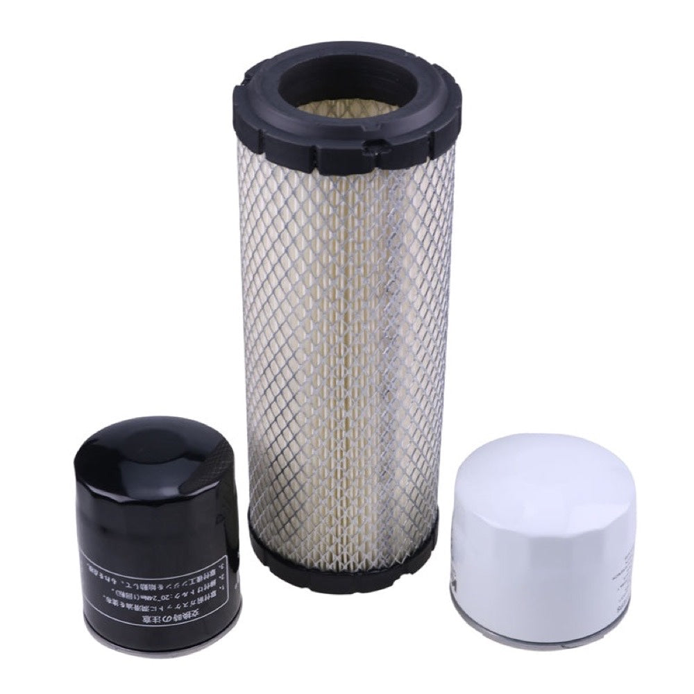 Filter Kit LVA21201 fits Yanmar Engine 3TNV88 3TNV82A John Deere Compact Utility Tractor 2027R 2032R 2520 2720